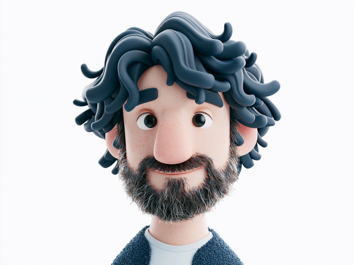 3D アバターの作例