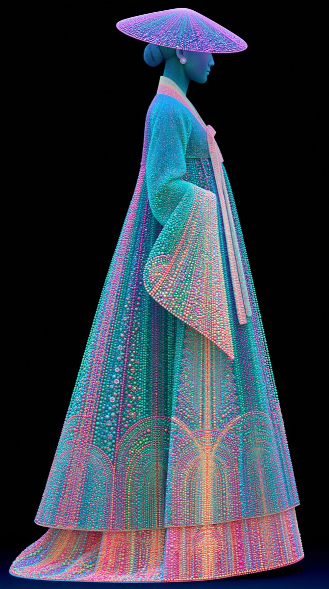 点描の作例